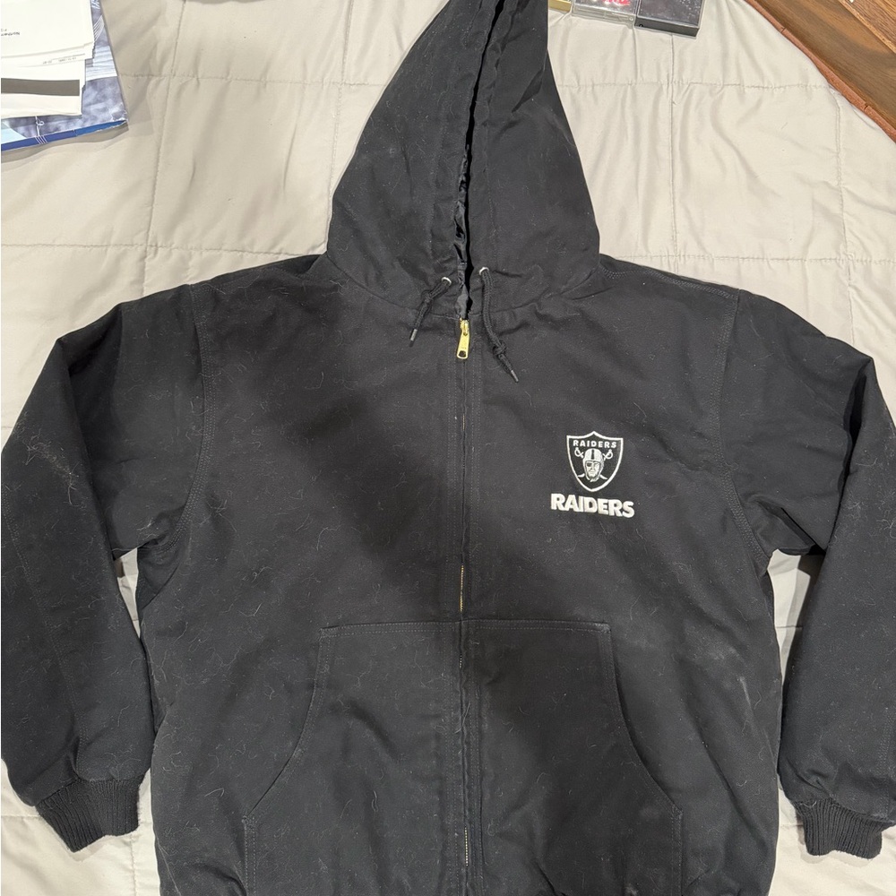 Dunbrooke Men’s Black Puffer Varsity Jacket